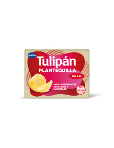 Plantequilla Bloque sin sal 250gr Tulipan